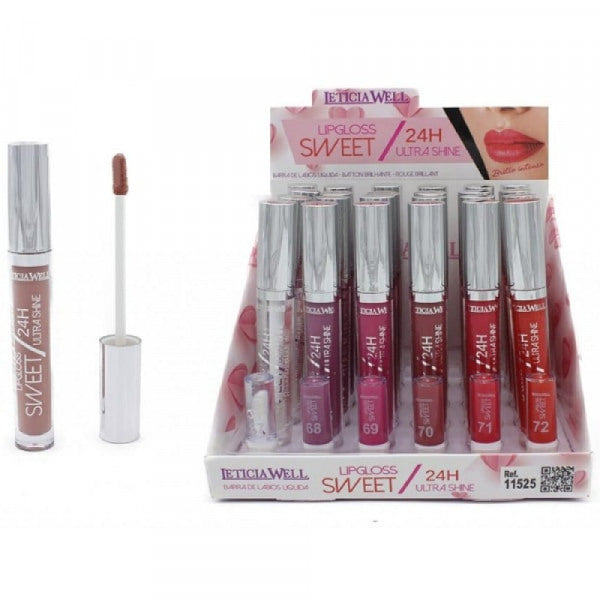 Leticia Well Lipgloss 24H Ultra Shine