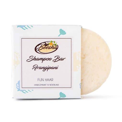 Shampoo Bar Frangipani, fijn haar.