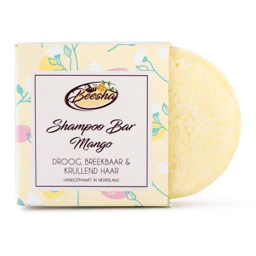 Shampoo Bar Mango, voor droog, breekbaar of gekruld haar.
