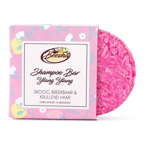 Shampoo Bar Ylang Ylang, voor droog, breekbaar & krullend haar
