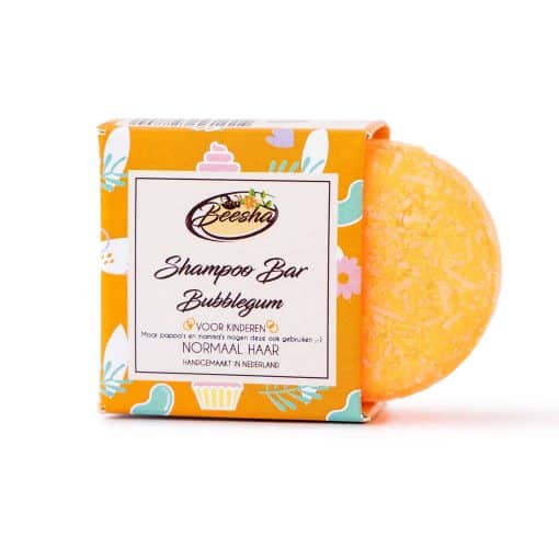 Shampoo Bar Bubblegum, voor kinderen, normaal haar.