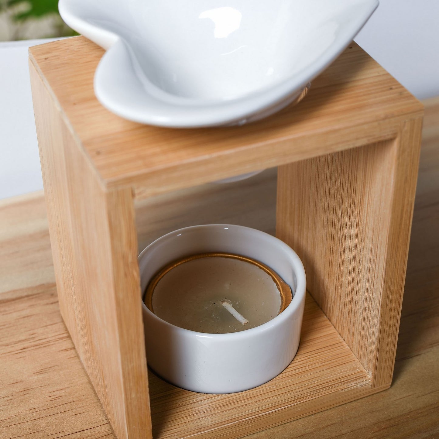 Aroma brander Bamboe hout, hartje