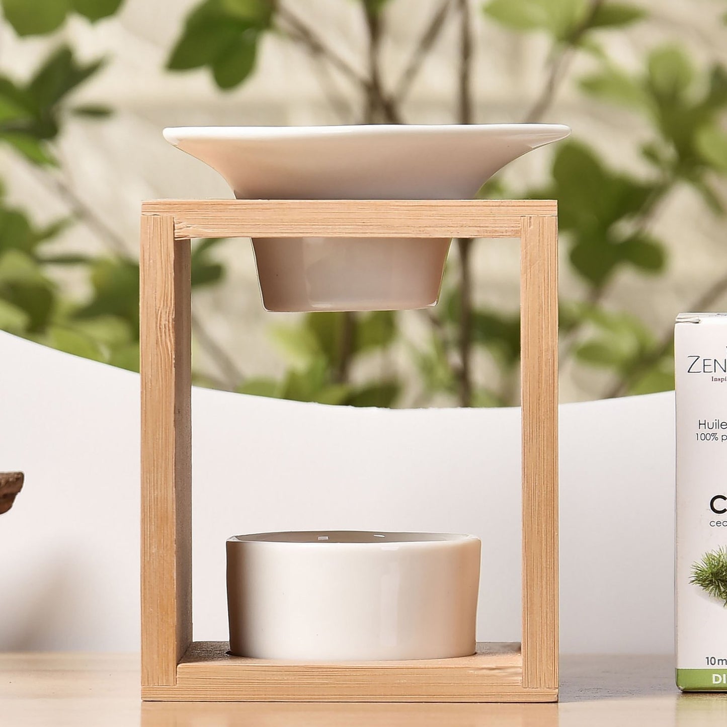 Aroma brander Bamboe hout, hartje