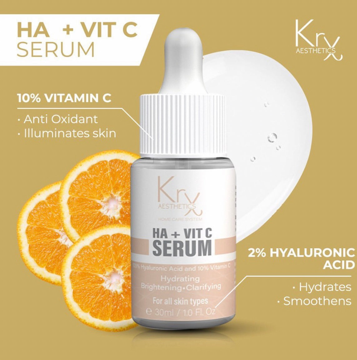 KRX HA +Vit C Serum