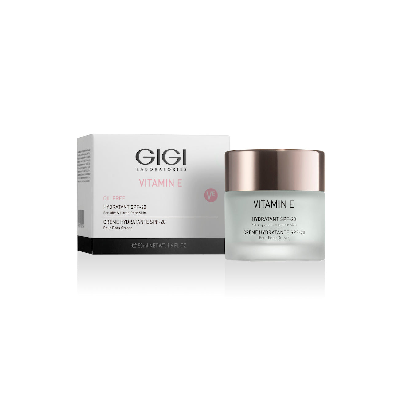 GIGI VE Hydraterende Dagcrème met SPF 20 Vette Huid