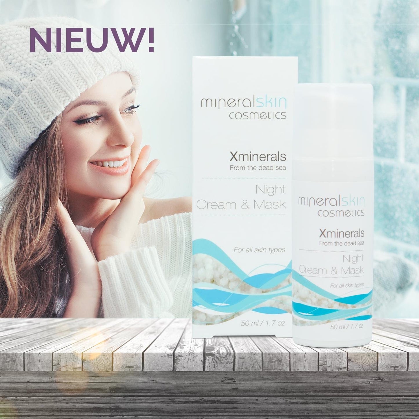 Xminerals Nachtcrème & Masker in 1