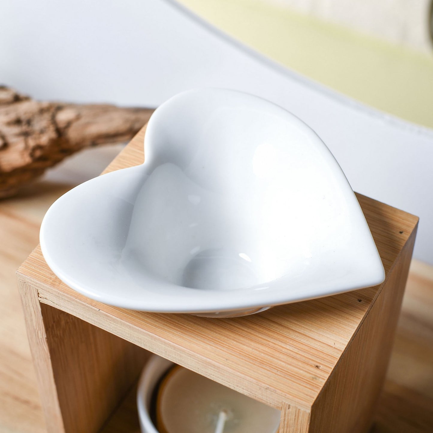 Aroma brander Bamboe hout, hartje